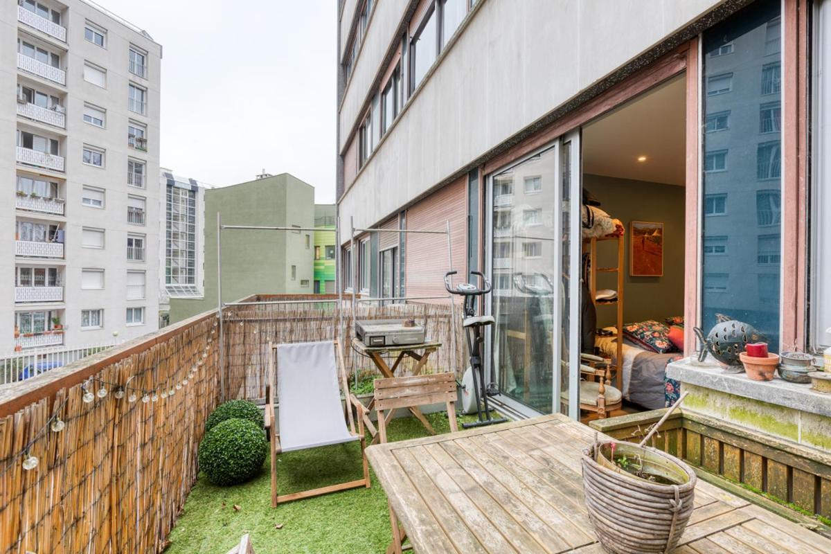 T2 Lumineux Avec Terrasse Daire Boulogne-Billancourt Dış mekan fotoğraf
