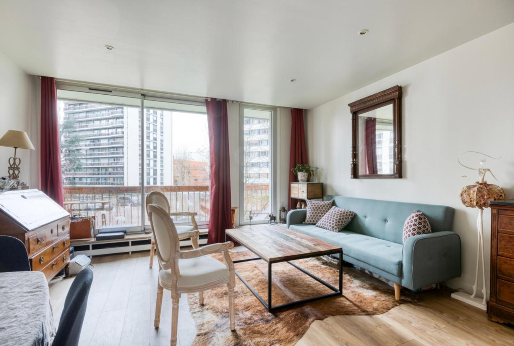 T2 Lumineux Avec Terrasse Daire Boulogne-Billancourt Dış mekan fotoğraf